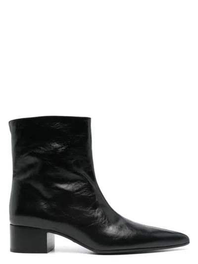 KHAITE WOMEN'S ANDEE LEATHER BOOTS