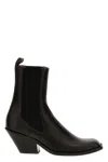 Khaite 90mm Austin Ankle Boots In Brown