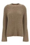 Khaite Calvin Sweater, Cardigans Beige In Cream