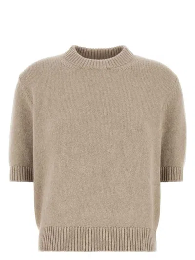 KHAITE WOMEN'S CAPPUCCINO CASHMERE DAVIN SWEATER