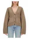 Khaite Women's Cardigan Scarlet | Size Xs | 8267600 Color K600216