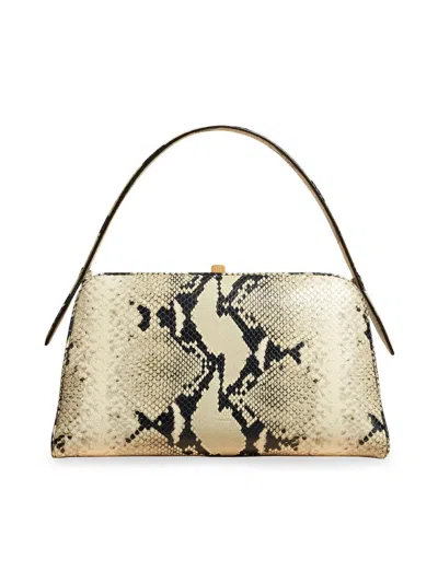 KHAITE WOMEN'S CATE SNAKE LEATHER TOP HANDLE BAG