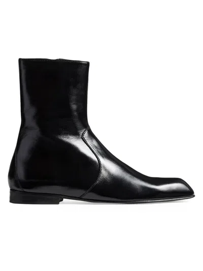 KHAITE WOMEN'S COLT LEATHER ANKLE BOOTS