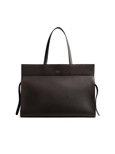 Khaite Women's Crosby Leather Handbag In Brown