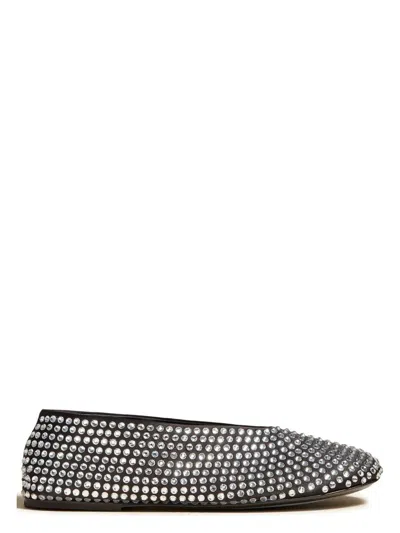 KHAITE WOMEN'S CRYSTAL EMBELLISHED BALLETS