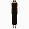 Khaite Evelyn Stretch-knit Maxi Dress In Black