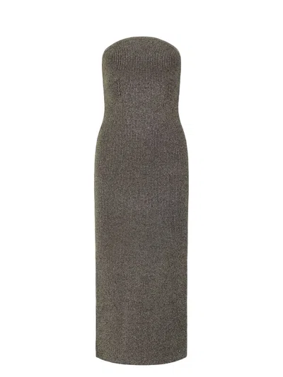 Khaite Women's Fitted Dress In Gold