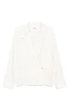 Khaite Long-sleeved Shirt In White