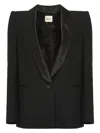 Khaite Helio Single-breasted One Button Jacket