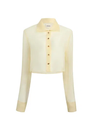 Khaite Jasen Top In Neutral