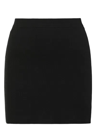 KHAITE WOMEN'S KNITTED MINI SKIRT