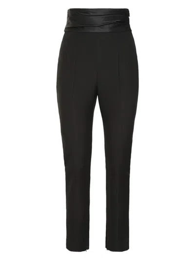 Khaite Women's Lenro Viscose Blend Trousers
