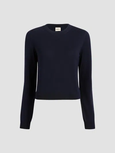 Khaite Women's Leta Cashmere Sweater In Purple