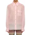 Khaite Women Light Pink Yatty Shirt, S Luxury Shirts For Women Darveys In Pink