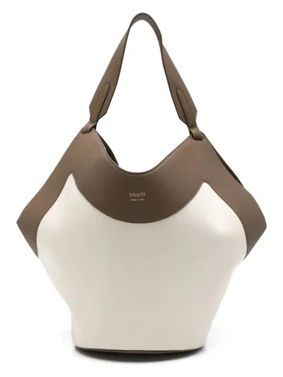 Khaite Women's Lotus Medium Brown Bag In Marron