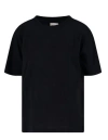 Khaite Mae Short-sleeved T-shirt In Black