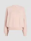 Khaite Womens Dusty Rose Margaux Boxy-fit Cashmere Jumper In Pink