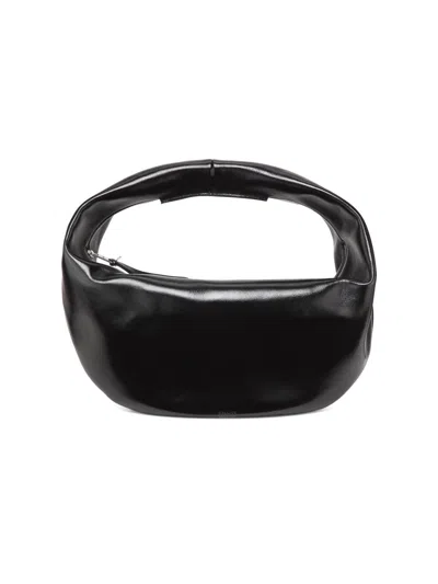 Khaite Women's Medium Olivia Leather Hobo Bag In Black