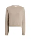 Khaite Marguax Cashmere Sweater In Brown