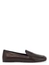 Khaite Monroe Nappa Leather Loaf In Brown