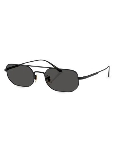 Khaite Women's Oliver People X  52mm Pillow Sunglasses In Black