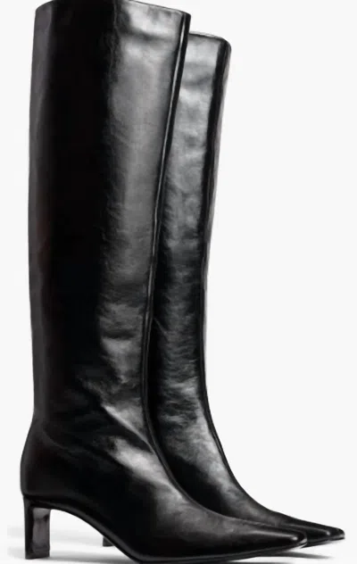 Khaite Women's Ona Knee High Boot In Black