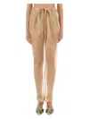 Khaite Pants Trenton In Neutral