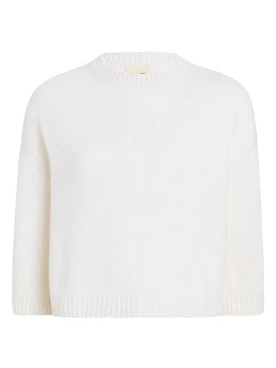 KHAITE WOMEN'S SABINA CASHMERE-MOHAIR BOXY SWEATER