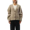 Khaite Women's Scarlet Cardigan In Sepia