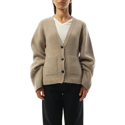 Khaite Women's Scarlet Cardigan In Sepia