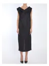 Khaite Selwyn Dress In Black