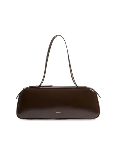 KHAITE WOMEN'S SIMONA LEATHER SHOULDER BAG