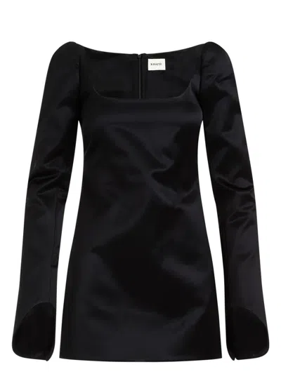 Khaite Women's Tate Satin Dress