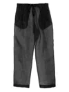 Khaite Trenton Silk Organza Sheer Pants