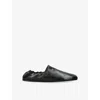 Khaite Refined Black Goat Leather Ballerinas In Black