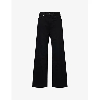 KHAITE WOMENS CARLYLE BONNIE STRAIGHT-LEG DENIM JEANS