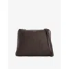 Khaite Womens Espresso Lina Medium Leather Cross-body Bag In Brown
