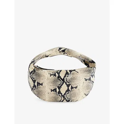 KHAITE WOMENS NATURAL OLIVIA MEDIUM LEATHER HOBO BAG