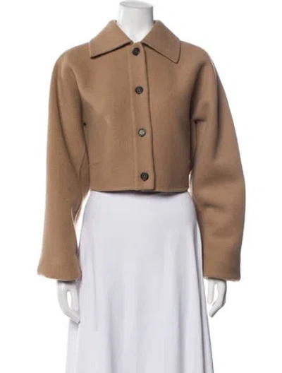 Pre-owned Khaite Wool Blazer In Neutrals