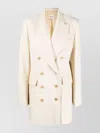 Khaite Wool Blend Double-breasted Jacket