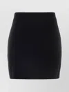 Khaite Wool Blend High-waisted Mini Skirt