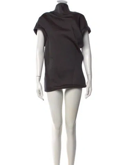 Pre-owned Khaite Wool Mini Dress In Grey