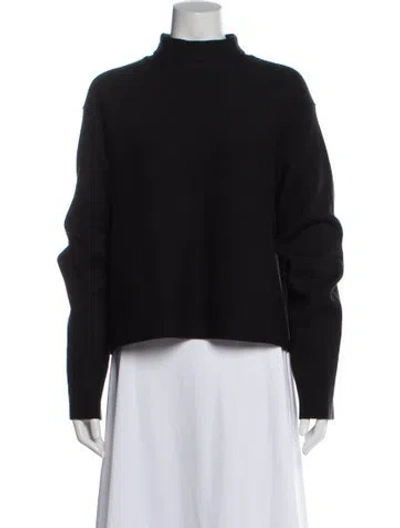 Pre-owned Khaite Wool Mock Neck Sweater In Multi