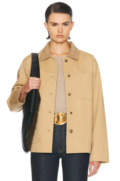 Khaite Wyatt Jacket In Brown