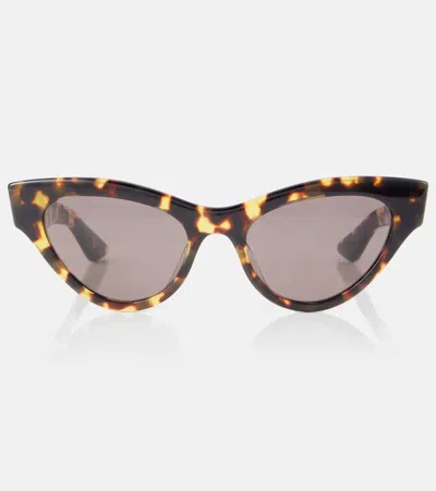 Khaite X Oliver Peoples 1951c Cat-eye Sunglasses In Brown