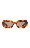 Khaite Brown Oliver Peoples Edition 1966c Sunglasses In Brown