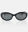 Khaite X Oliver Peoples 1969c Round-frame Acetate Sunglasses In 0