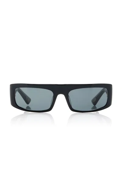 Khaite X Oliver Peoples 1979c Square-frame Acetate Sunglasses In Black