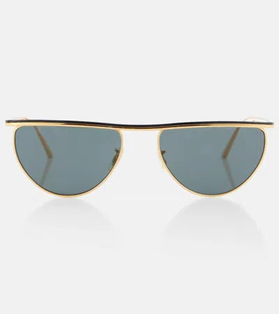KHAITE X OLIVER PEOPLES 1984C FLAT-TOP SUNGLASSES