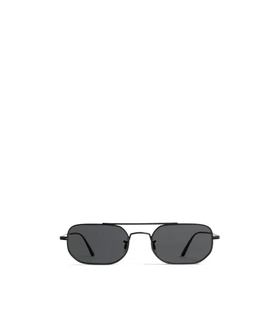 Khaite Ov1351s Pillow Sunglasses In Matte Black